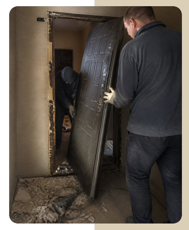 Демонтаж входной двери в Дальнегорске по цене от 3606 р. | ДвериЛегко-Дль